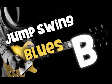 Blues Backing Track Jam - Ice B. - Jump Swing blues  in B