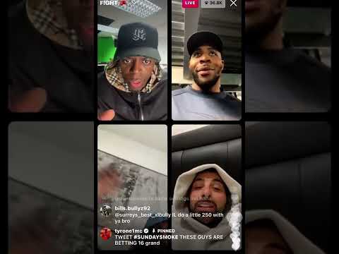 Digga & Escobars bet 16K on the fight Digga for Prince, Escobars for Tommy 3-13-22