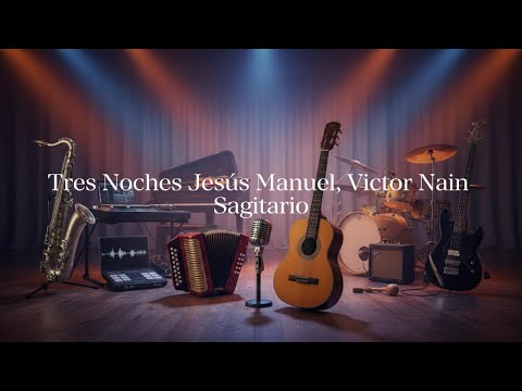 Tres Noches Jesús Manuel Victor Nain Sagitario lyrics (Video Letra)