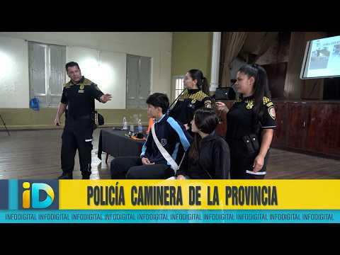 PASCANAS: JORNADA DE CAPACITACIÓN VIAL A CARGO DE LA POLICÍA CAMINERA DE CÓRDOBA