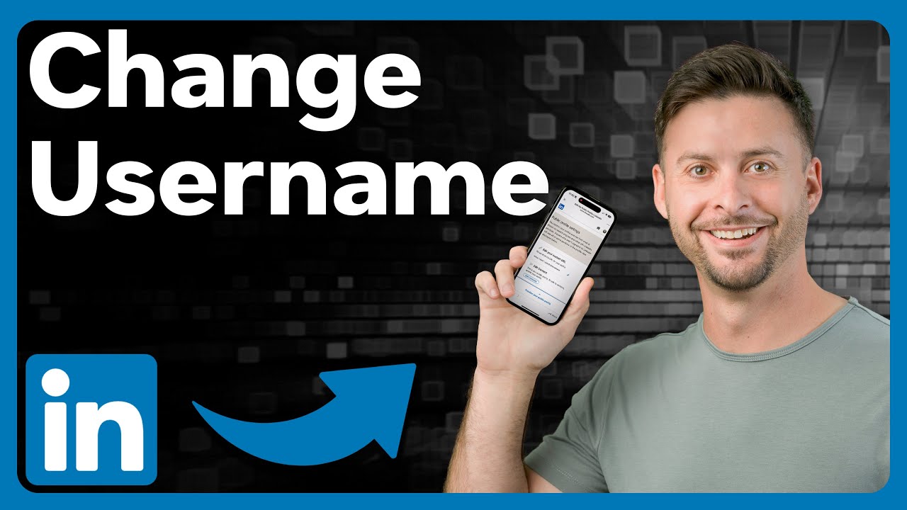 How To Find And Change LinkedIn Username - YouTube