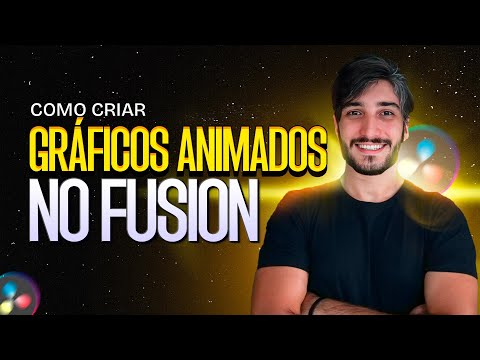 Como criar GRÁFICOS ANIMADOS no DaVinci Resolve - Tutorial