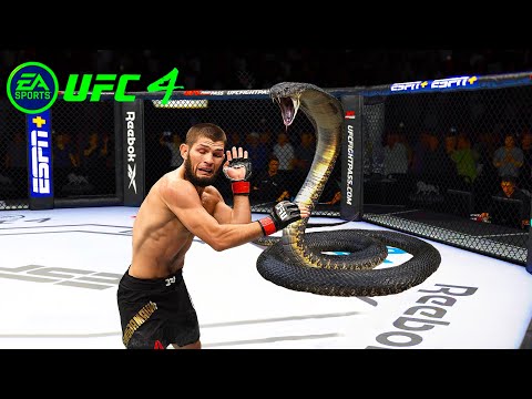 UFC4 Khabib Nurmagomedov vs Death Cobra EA Sports UFC 4