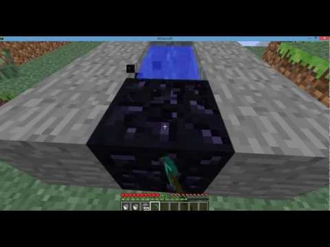 Minecraft: come creare l'ossidiana!