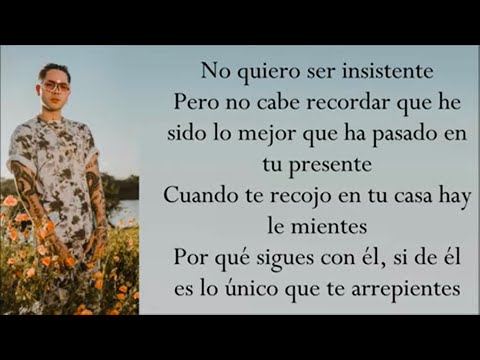 NO FINJAS MÁS (Letra) KENAI ft JD PANTOJA