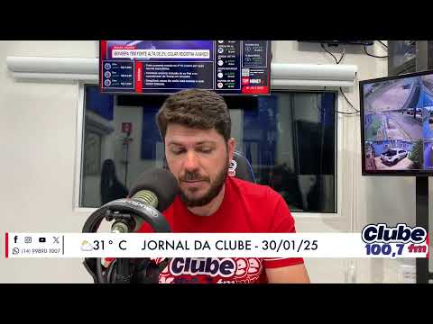 Jornal da Clube - 30/01/25 - Edição do Almoço