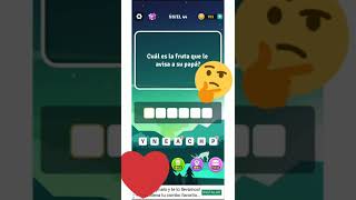 ¿CUAL ES LA FRUTA QUE LE AVISA A SU PAPA ACERTIJO MENTAL - NIVEL 44 🎯🎯 #Shorts