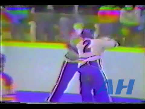 WHL Apr. 29, 1984 Rudy Poeschek,KAM v Stu Grimson,REG (HL) Kamloops Junior Oilers Regina Pats