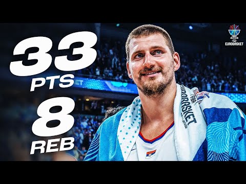 Nikola Jokic's 33-PT Performance vs Finland | FIBA EuroBasket 2025 | September 6, 2025