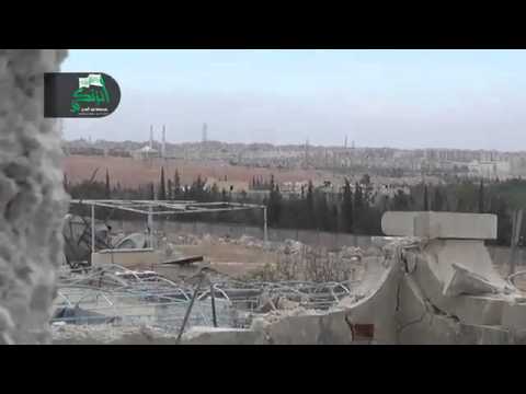 استهداف نقاط قوات النظام بمدفع جهنم من قبل حركة نور الدين الزنكي في البحوث العلمية في محافظة حلب