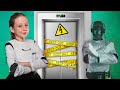 Nastya In Stories About Safety Rules And Good Behavior For Kids