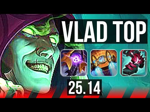 VLADIMIR vs IRELIA (TOP) | 6 solo kills, Legendary | EUW Diamond | 25.14