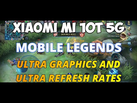 Mobile Legends in Xiaomi Mi 10T 5G