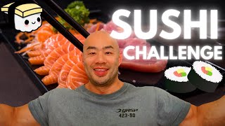 My First Ever Sushi Challenge | Kyoto Sushi Birmingham | Best Sushi in Birmingham