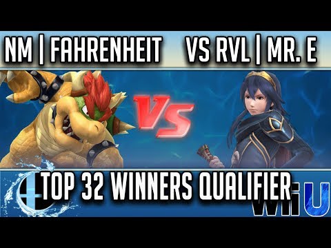Smash'N'Splash 3 TOP 32 WINNERS QUALIFIER - NM | Fahrenheit (Bowser) vs Rvl | Mr. E (Lucina)