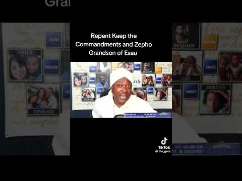 ZEPHO THE GRANDSON OF ESAU; JACOB'S THE FATHER OF THE ISRAELITES BROTHER!