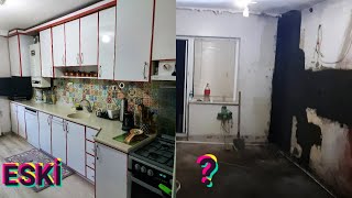 BAŞTAN SONA MUTFAK TADİLAT SÜRECİM/MUTFAK TURU/MUTFAK ALIŞVERİŞ VLOĞU/