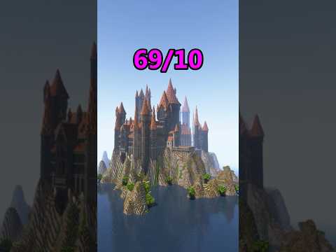 Which Minecraft Building looks the best? 🤔 #Shorts