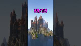 Which Minecraft Building looks the best? 🤔 #Shorts