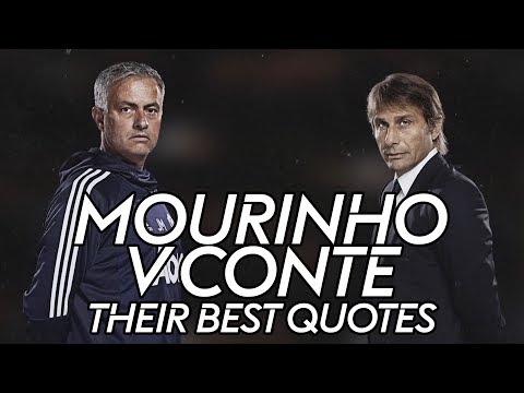 Mourinho vs Conte | The best quotes from their rivalry!