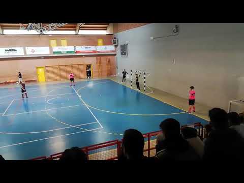 Calcio a 5 Allievi - Parata di Montanari control' Imolese  nella finalissima vinta  dalla X Martiri.