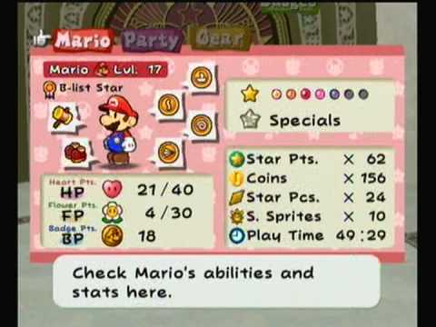 Paper Mario TTYD: Koops' shell move
