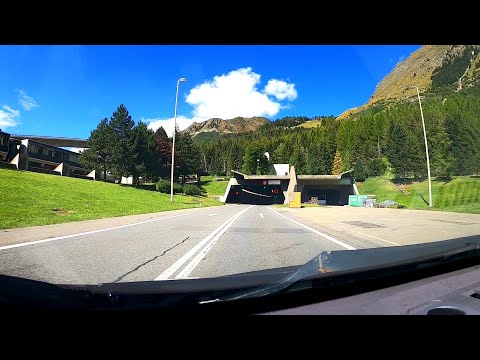 The world famous gotthard tunnel (17 km ) driving experience - Full video