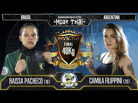 Pacheco BRA vs Filippini ARG - Final 48Kg