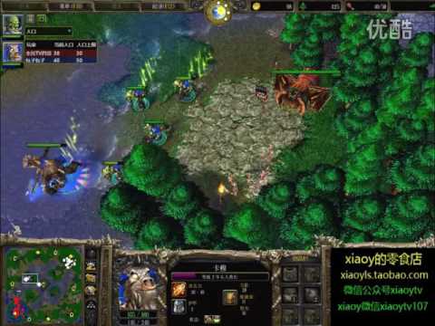 恐怖的套路 魔兽xiaoy解说lyn vs wfz