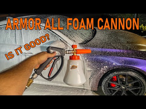 Armor All Foam Cannon Review & Testing | Any Good? | Foam Cannon Tips