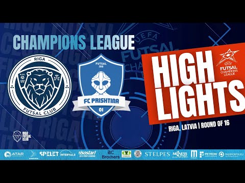 05.12.2025 Riga Futsal Club vs FC Prishtina 01 I HIGHLIGHTS