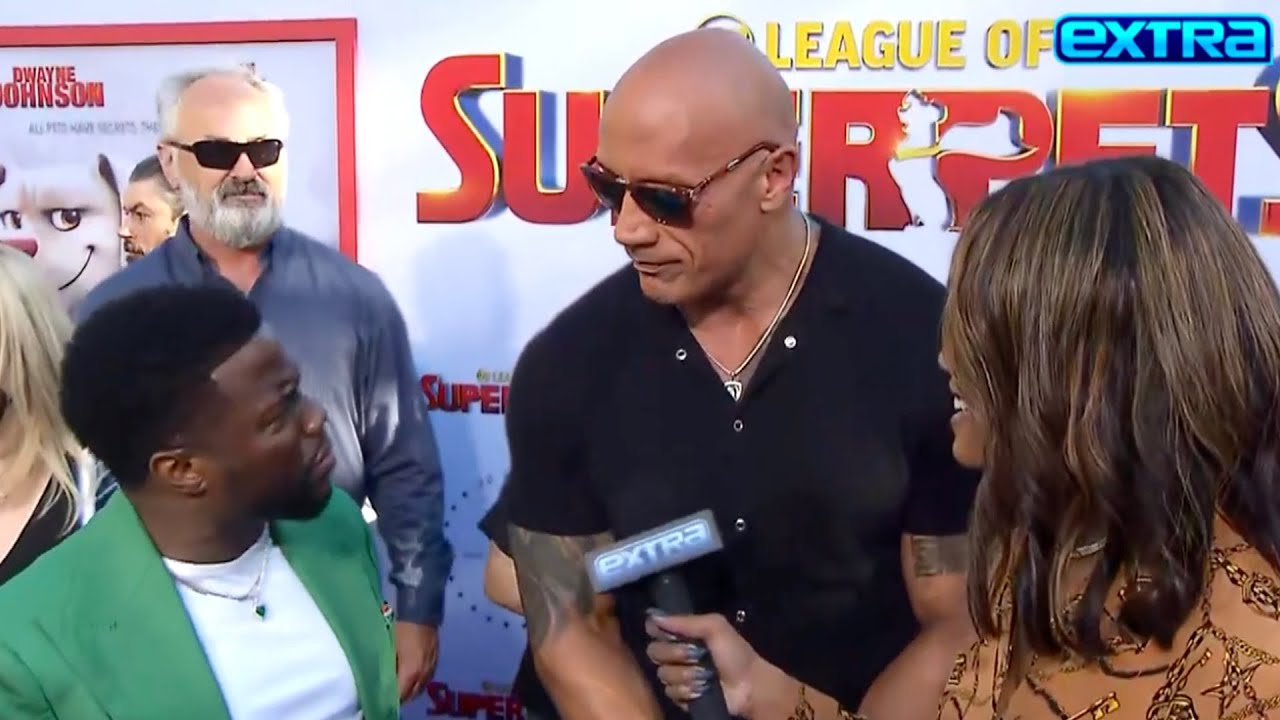 The Rock JOKES About His Birthday Gift to Kevin Hart