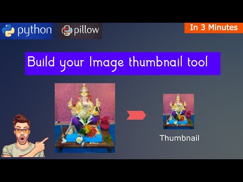 Create Image Thumbnail Generator Tool Using Python Pillow Modulepython3 Pillow Based Thumbnail Tool