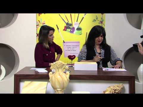 Mulher.com 18/03/2013 Celia Bonomi - Marmorização a óleo  parte 2