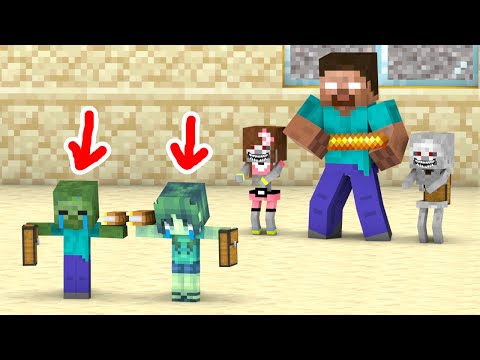 Epic Monster School Punishment! Insane Herobrine Action!