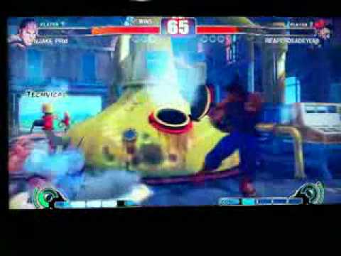 Sf4 Unity Xbox Team Cycloid (Ryu) vs Bloody Claw (Akuma)
