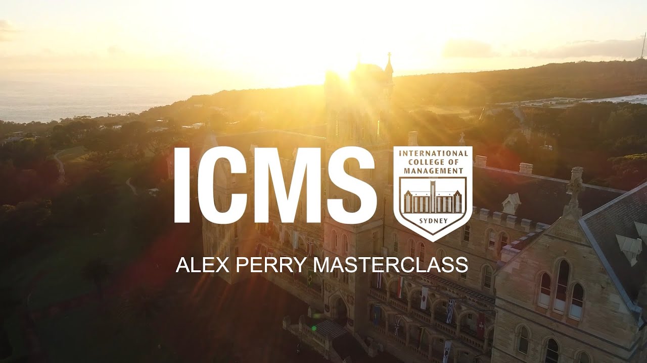 ICMS Masterclass with Alex Perry