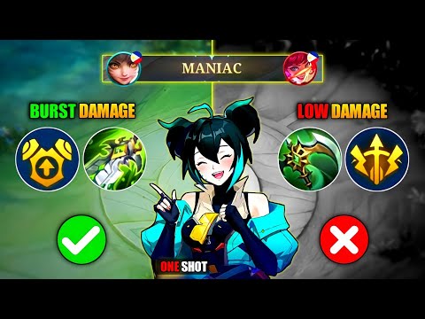 Wanwan Users, You Must Try This One Shot Build 1 vs 4 Maniac | Mlbb