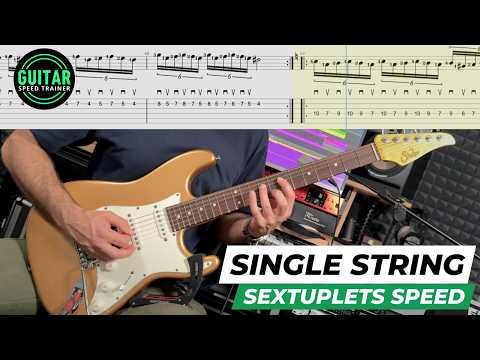 Single String Alternate Picking Workout
