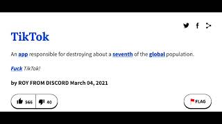 Urban Dictionary Definition - TikTok