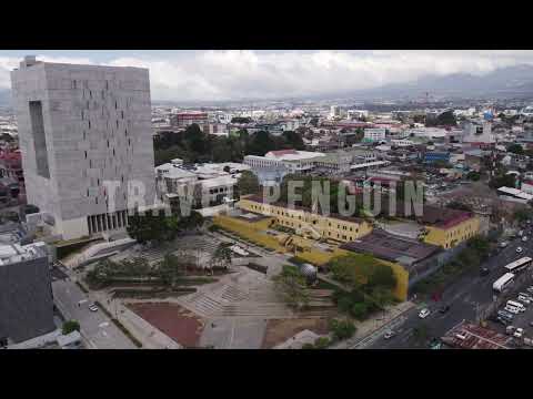 Costa Rica - San Jose, National Museum of Costa Rica Drone [4K] Stock Footage 2