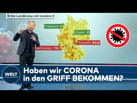 INZIDENZ NULL! Erste Deutsche Landkreise OHNE CORONA - Ein Überblick