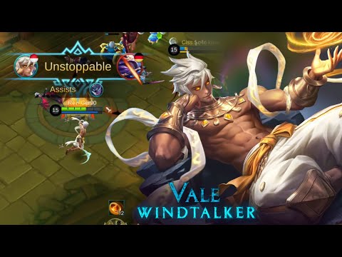 Vale In Brawl MVP Gameplay - Mobile Legend Indonesia