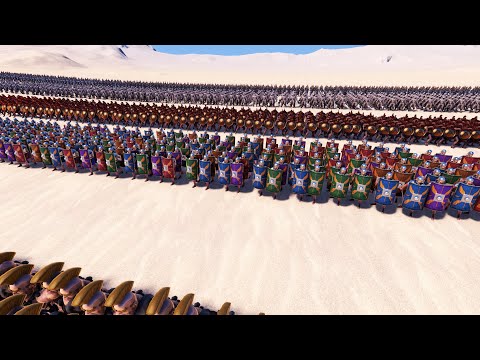 20,000 Zombies Vs 5 Line of Ancient Army Ultimate Epic Battle Simulator UEBS