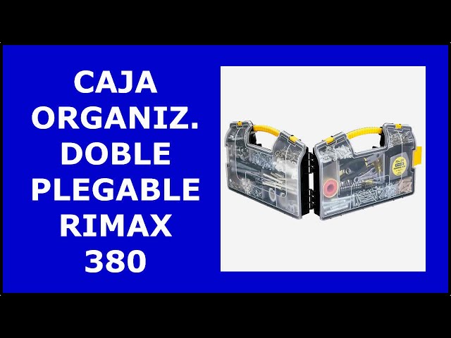 Vídeo relacionado con AC - Pack de 6 Cajas de almacenaje apilable con Tapa, plástico, cajón Multiusos, ordenación, Herramientas, hogar, Fabricada en España (Amarillo y Negro - 17 litros - 39,5 x 31,5 x 22 cm)