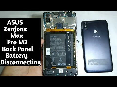 Asus Zenfone Max Pro M2 Back Panel-Battery Disconnecting