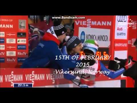 Anders Fannemel - World Longest Ski Jump