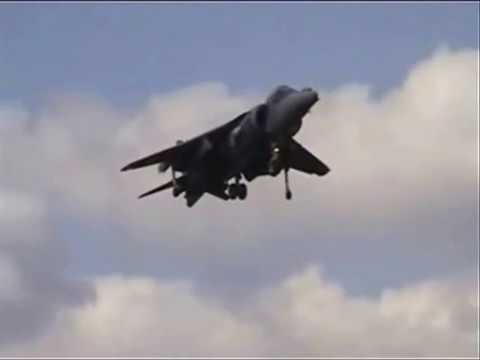 Harrier Jump Jet - Hovering & Agility Demo