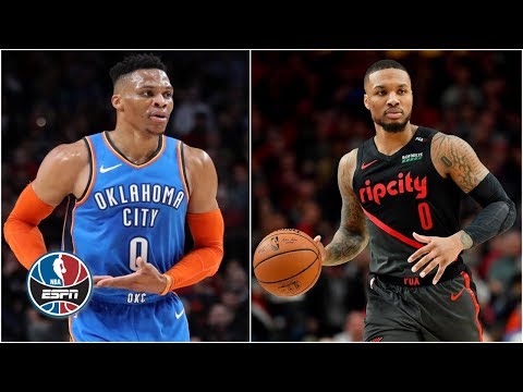 Russell Westbrook, Damian Lillard shine in drama-filled Thunder vs. Blazers | NBA Highlights