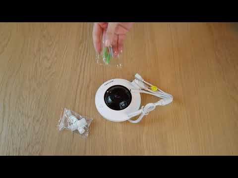 CAMERA IP FISHEYE 2MP POE WIFI EYECAM EC-1404 - www.1cctv.ro